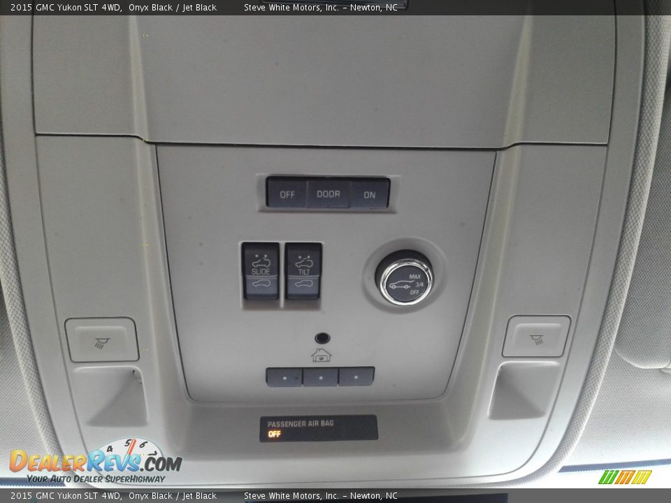 2015 GMC Yukon SLT 4WD Onyx Black / Jet Black Photo #30