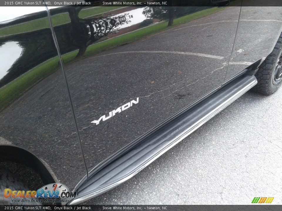 2015 GMC Yukon SLT 4WD Onyx Black / Jet Black Photo #33
