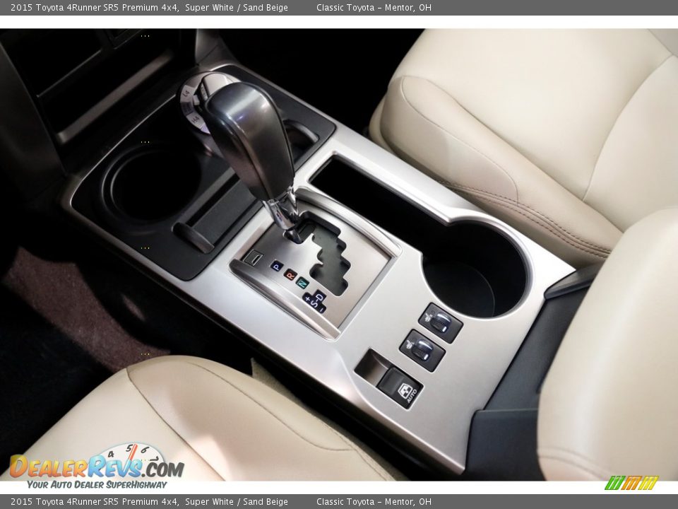 2015 Toyota 4Runner SR5 Premium 4x4 Super White / Sand Beige Photo #12
