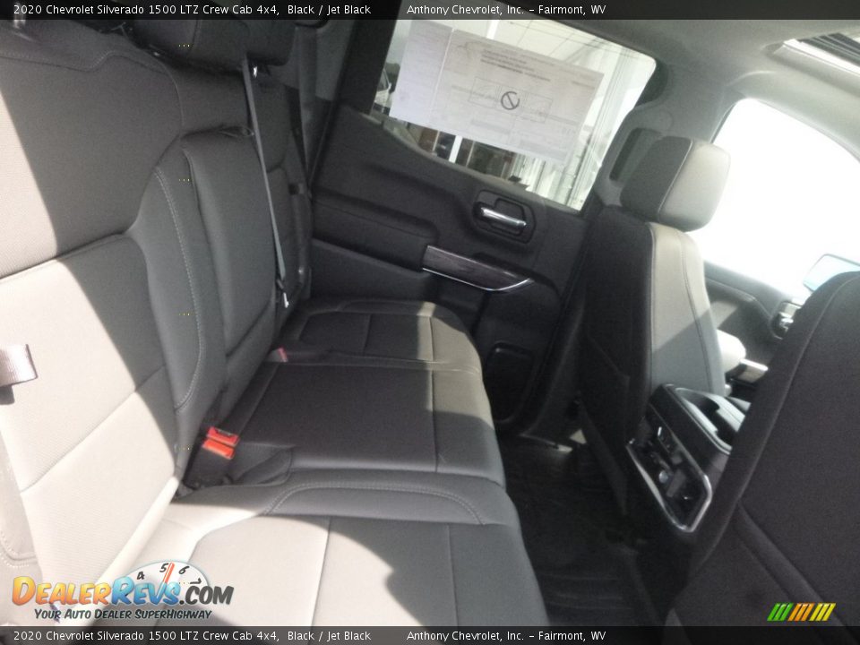 2020 Chevrolet Silverado 1500 LTZ Crew Cab 4x4 Black / Jet Black Photo #6