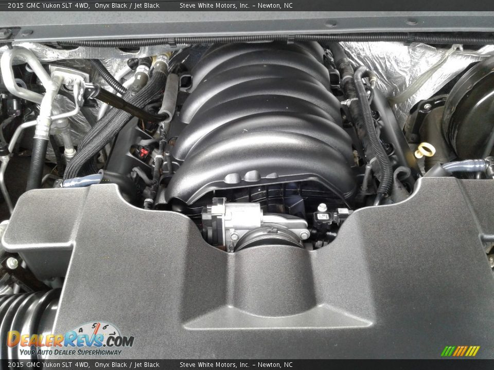 2015 GMC Yukon SLT 4WD Onyx Black / Jet Black Photo #35