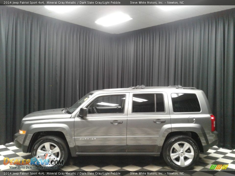 2014 Jeep Patriot Sport 4x4 Mineral Gray Metallic / Dark Slate Gray/Light Pebble Photo #1
