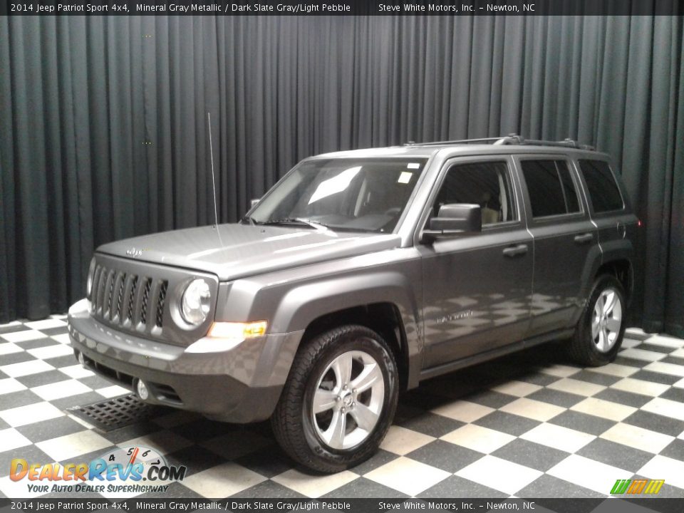 2014 Jeep Patriot Sport 4x4 Mineral Gray Metallic / Dark Slate Gray/Light Pebble Photo #2