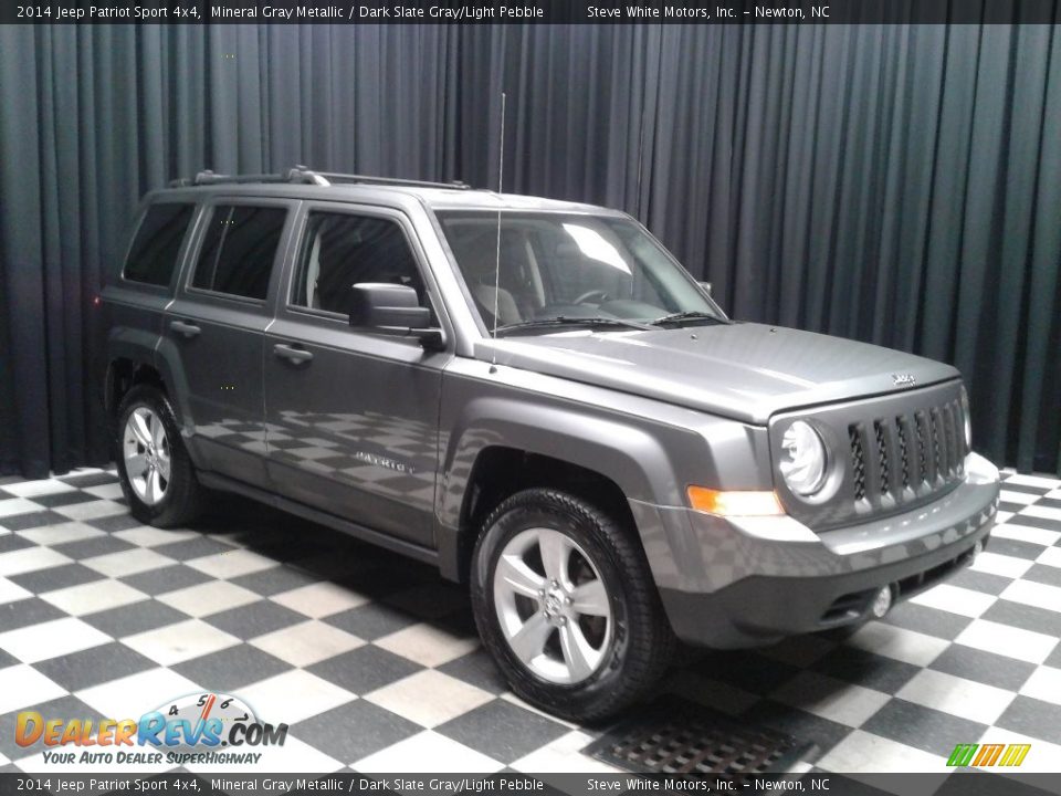 2014 Jeep Patriot Sport 4x4 Mineral Gray Metallic / Dark Slate Gray/Light Pebble Photo #4