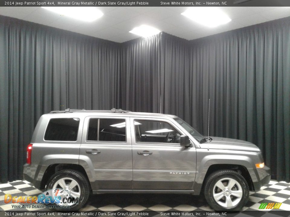 2014 Jeep Patriot Sport 4x4 Mineral Gray Metallic / Dark Slate Gray/Light Pebble Photo #5