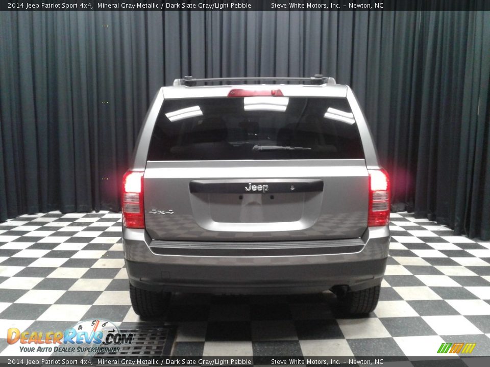2014 Jeep Patriot Sport 4x4 Mineral Gray Metallic / Dark Slate Gray/Light Pebble Photo #7