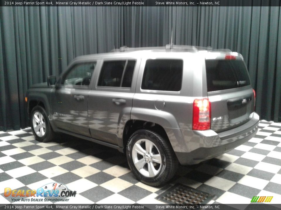 2014 Jeep Patriot Sport 4x4 Mineral Gray Metallic / Dark Slate Gray/Light Pebble Photo #8