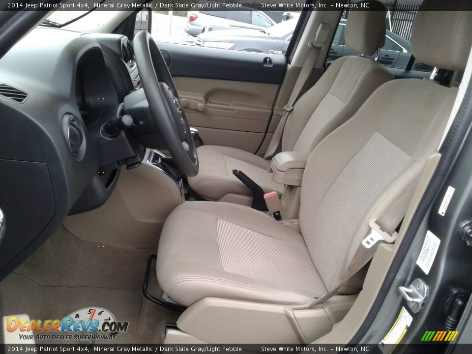 2014 Jeep Patriot Sport 4x4 Mineral Gray Metallic / Dark Slate Gray/Light Pebble Photo #10