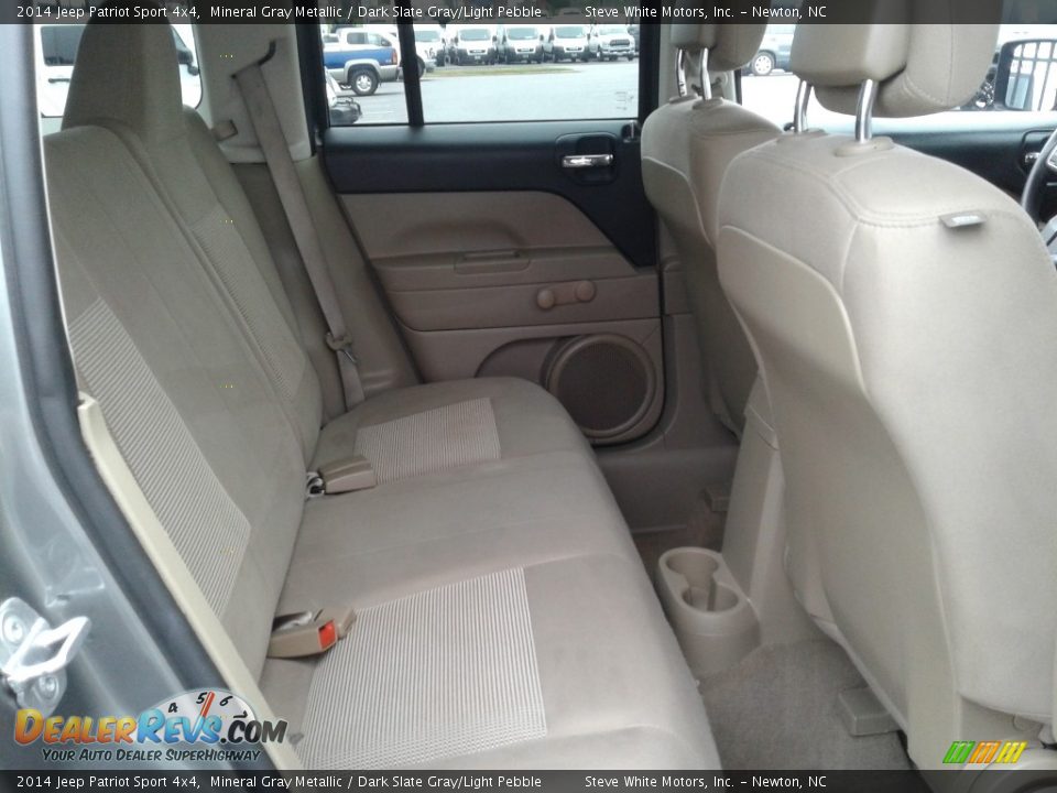 2014 Jeep Patriot Sport 4x4 Mineral Gray Metallic / Dark Slate Gray/Light Pebble Photo #13