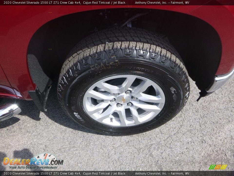 2020 Chevrolet Silverado 1500 LT Z71 Crew Cab 4x4 Cajun Red Tintcoat / Jet Black Photo #2