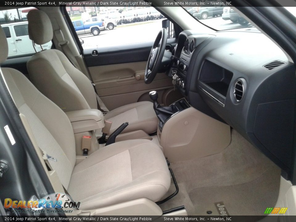 2014 Jeep Patriot Sport 4x4 Mineral Gray Metallic / Dark Slate Gray/Light Pebble Photo #14