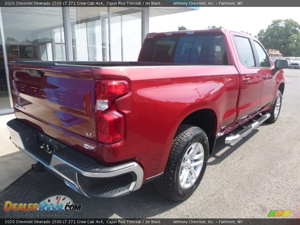 2020 Chevrolet Silverado 1500 LT Z71 Crew Cab 4x4 Cajun Red Tintcoat / Jet Black Photo #3