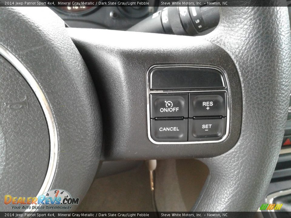2014 Jeep Patriot Sport 4x4 Mineral Gray Metallic / Dark Slate Gray/Light Pebble Photo #16