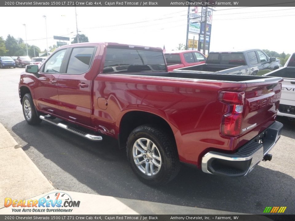 2020 Chevrolet Silverado 1500 LT Z71 Crew Cab 4x4 Cajun Red Tintcoat / Jet Black Photo #5