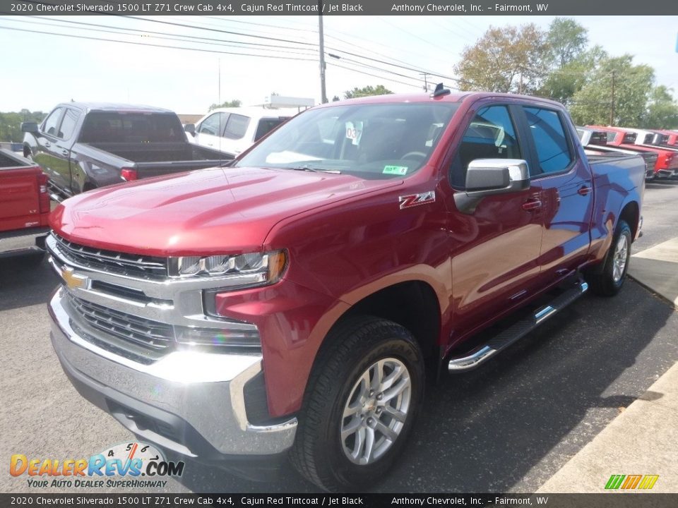 2020 Chevrolet Silverado 1500 LT Z71 Crew Cab 4x4 Cajun Red Tintcoat / Jet Black Photo #6