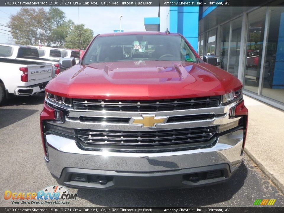 2020 Chevrolet Silverado 1500 LT Z71 Crew Cab 4x4 Cajun Red Tintcoat / Jet Black Photo #7