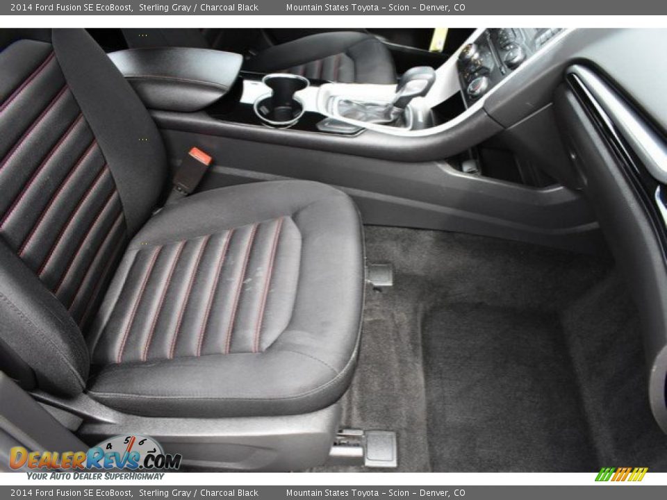 2014 Ford Fusion SE EcoBoost Sterling Gray / Charcoal Black Photo #17