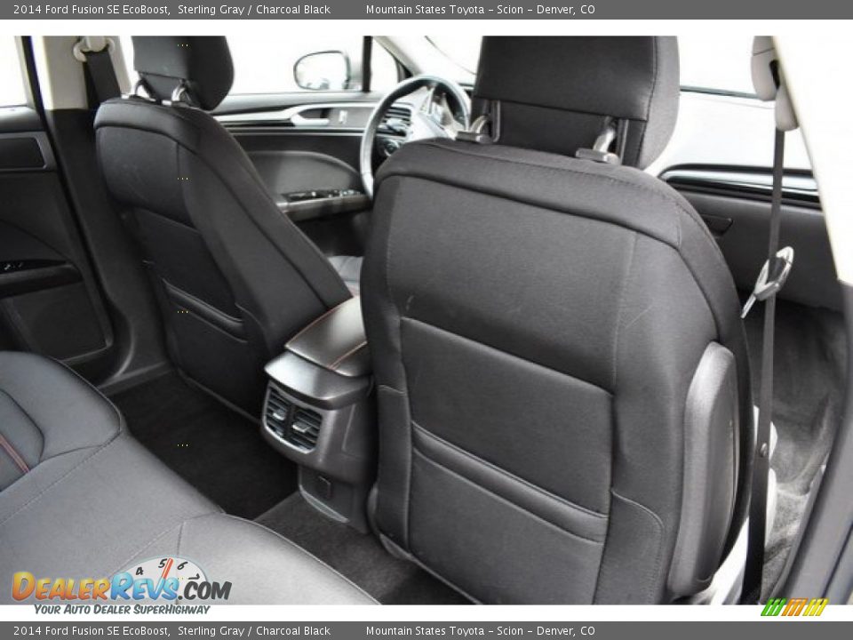 2014 Ford Fusion SE EcoBoost Sterling Gray / Charcoal Black Photo #20