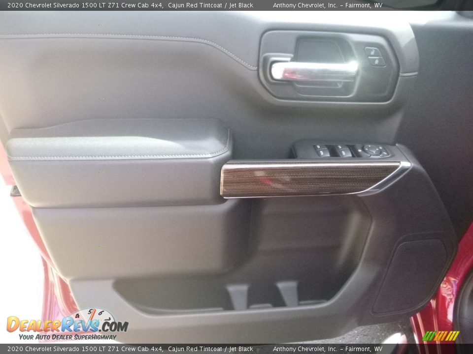 2020 Chevrolet Silverado 1500 LT Z71 Crew Cab 4x4 Cajun Red Tintcoat / Jet Black Photo #12