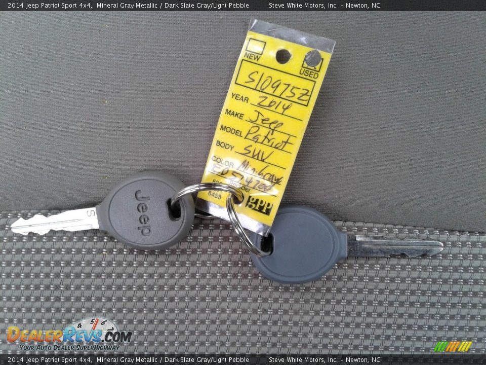 2014 Jeep Patriot Sport 4x4 Mineral Gray Metallic / Dark Slate Gray/Light Pebble Photo #25