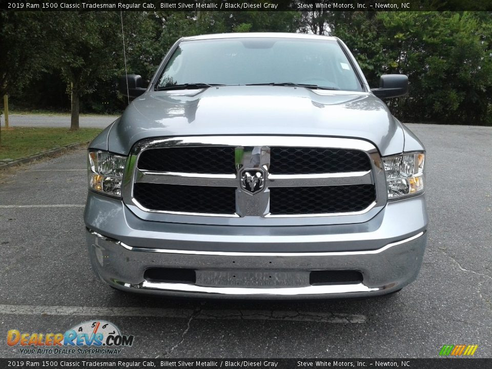 2019 Ram 1500 Classic Tradesman Regular Cab Billett Silver Metallic / Black/Diesel Gray Photo #3