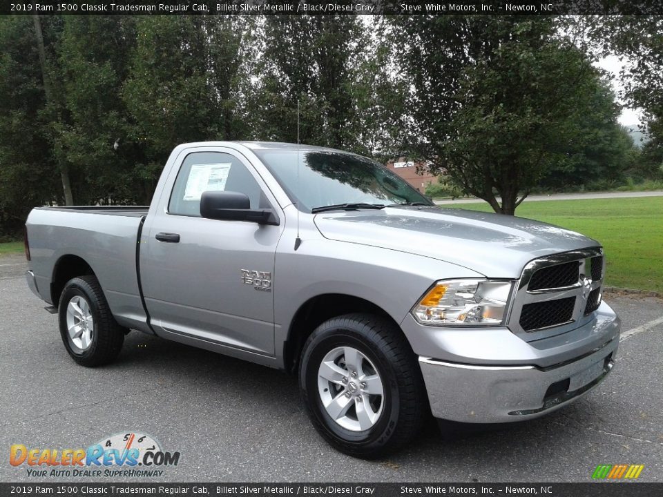 Billett Silver Metallic 2019 Ram 1500 Classic Tradesman Regular Cab Photo #4