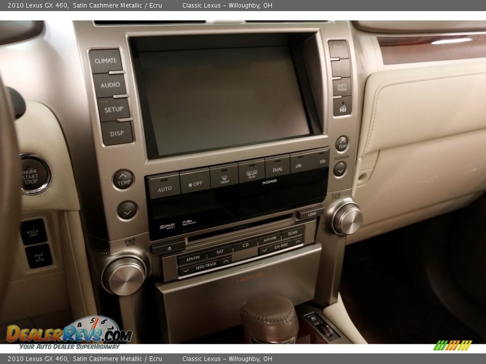 2010 Lexus GX 460 Satin Cashmere Metallic / Ecru Photo #10