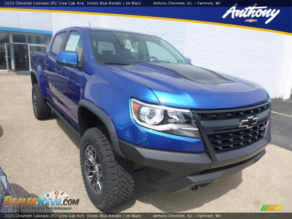 2020 Chevrolet Colorado ZR2 Crew Cab 4x4 Kinetic Blue Metallic / Jet Black Photo #1