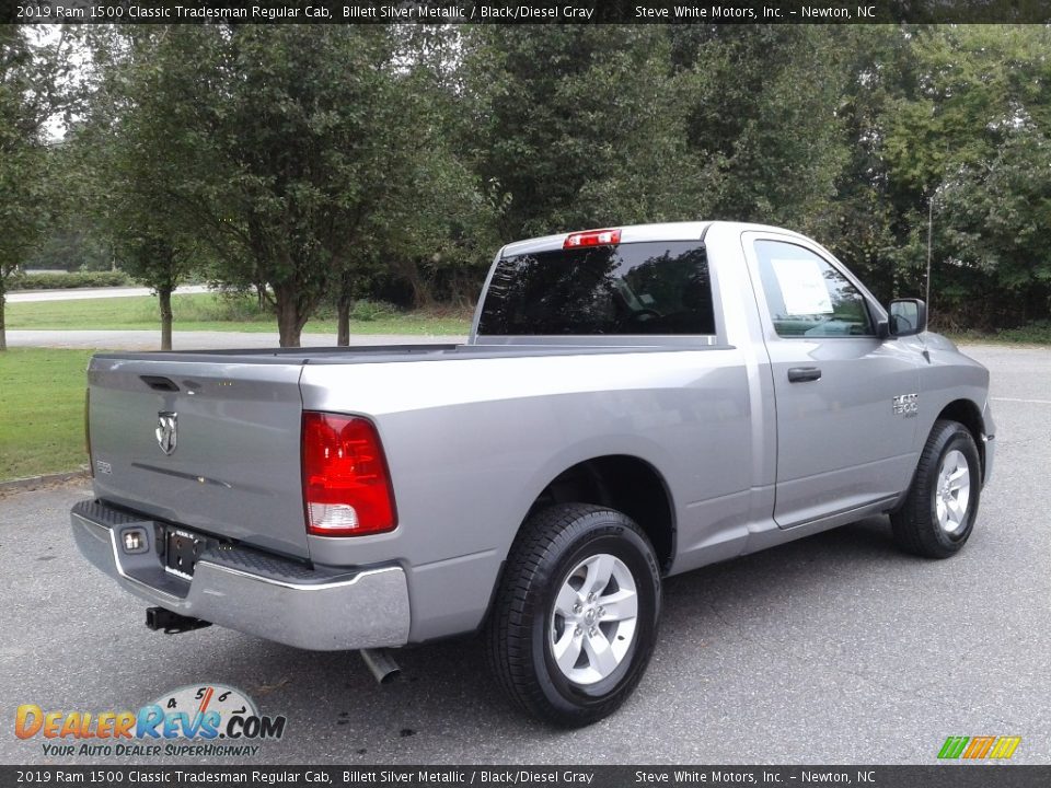 2019 Ram 1500 Classic Tradesman Regular Cab Billett Silver Metallic / Black/Diesel Gray Photo #6