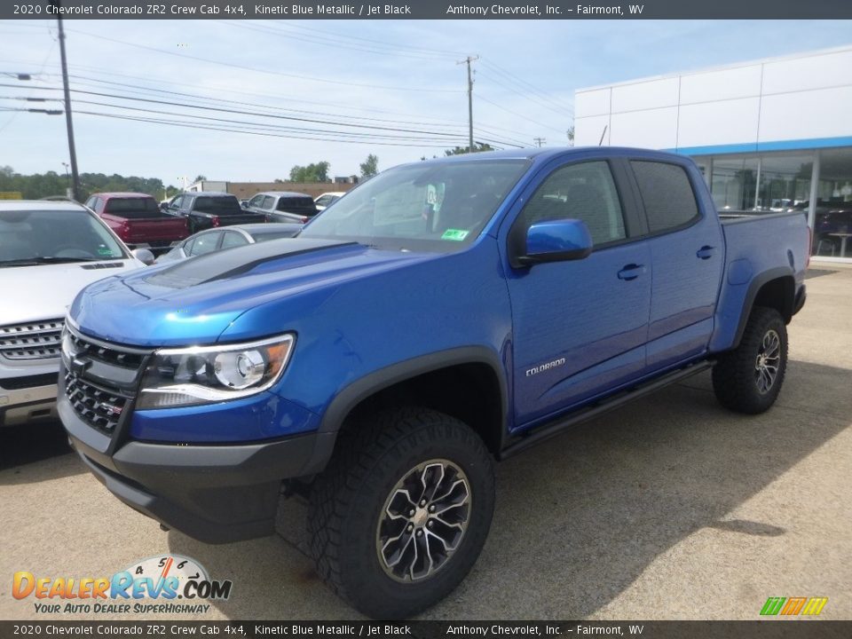 2020 Chevrolet Colorado ZR2 Crew Cab 4x4 Kinetic Blue Metallic / Jet Black Photo #2