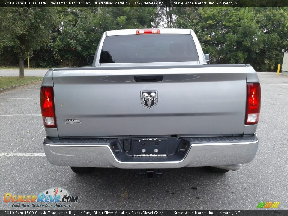 2019 Ram 1500 Classic Tradesman Regular Cab Billett Silver Metallic / Black/Diesel Gray Photo #7