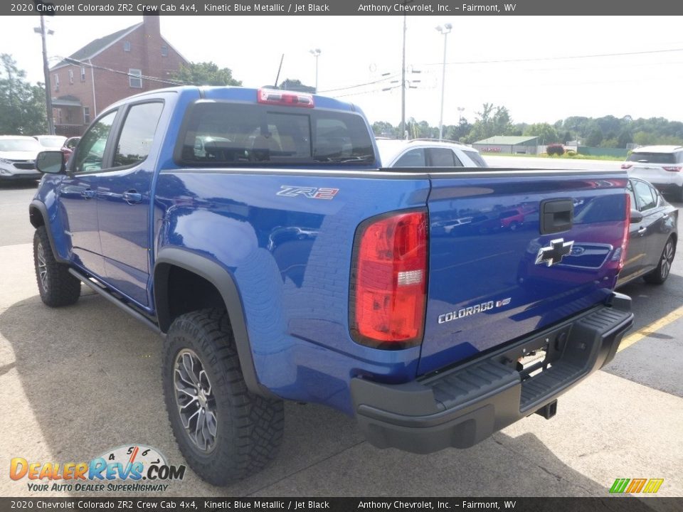 2020 Chevrolet Colorado ZR2 Crew Cab 4x4 Kinetic Blue Metallic / Jet Black Photo #4