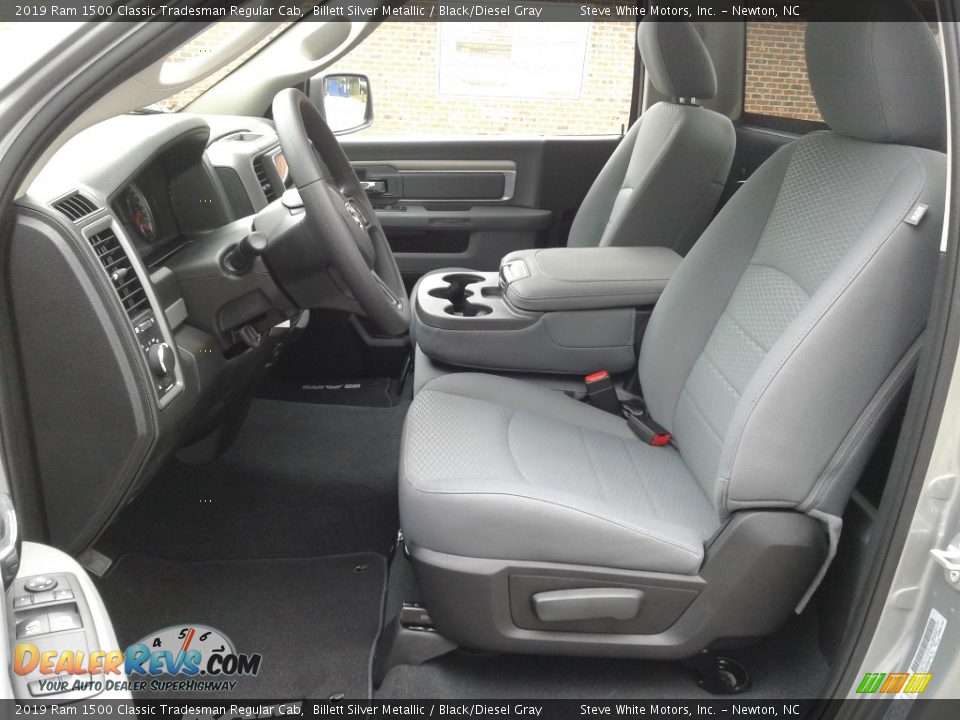 Front Seat of 2019 Ram 1500 Classic Tradesman Regular Cab Photo #10