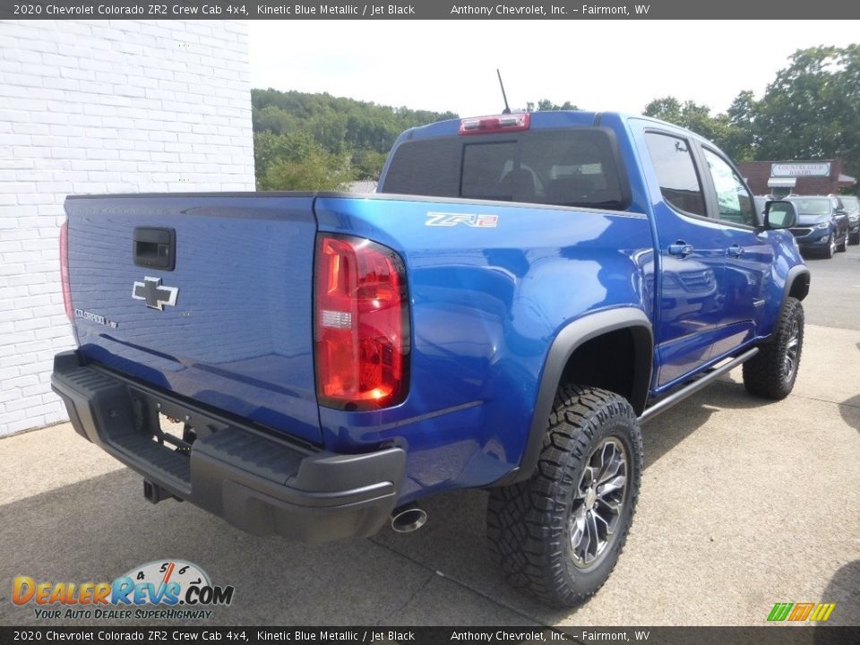 2020 Chevrolet Colorado ZR2 Crew Cab 4x4 Kinetic Blue Metallic / Jet Black Photo #6