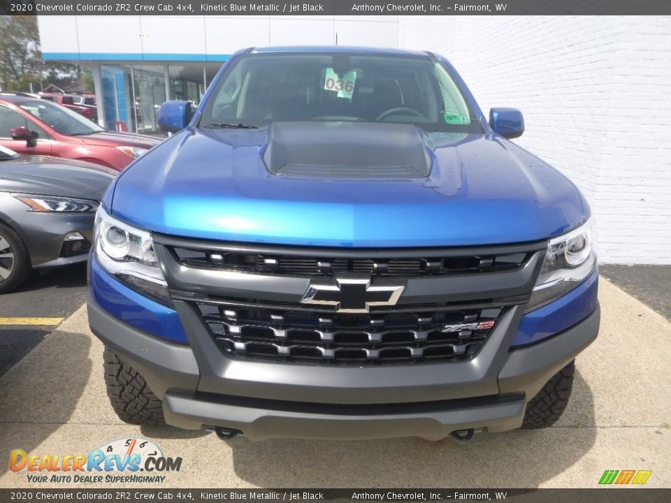 2020 Chevrolet Colorado ZR2 Crew Cab 4x4 Kinetic Blue Metallic / Jet Black Photo #7