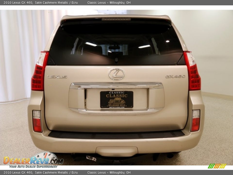 2010 Lexus GX 460 Satin Cashmere Metallic / Ecru Photo #34