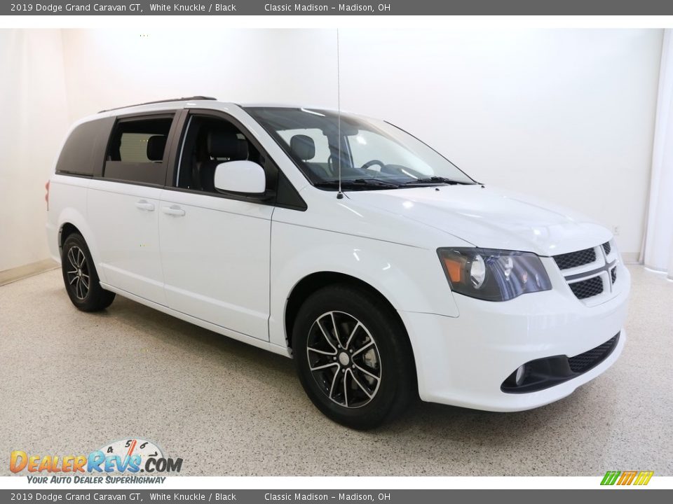 2019 Dodge Grand Caravan GT White Knuckle / Black Photo #1