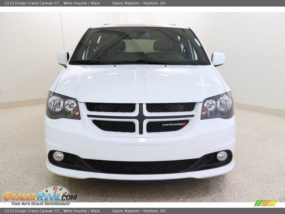 2019 Dodge Grand Caravan GT White Knuckle / Black Photo #2