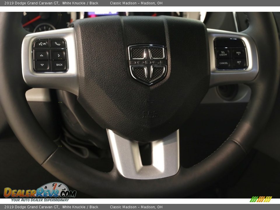 2019 Dodge Grand Caravan GT White Knuckle / Black Photo #6