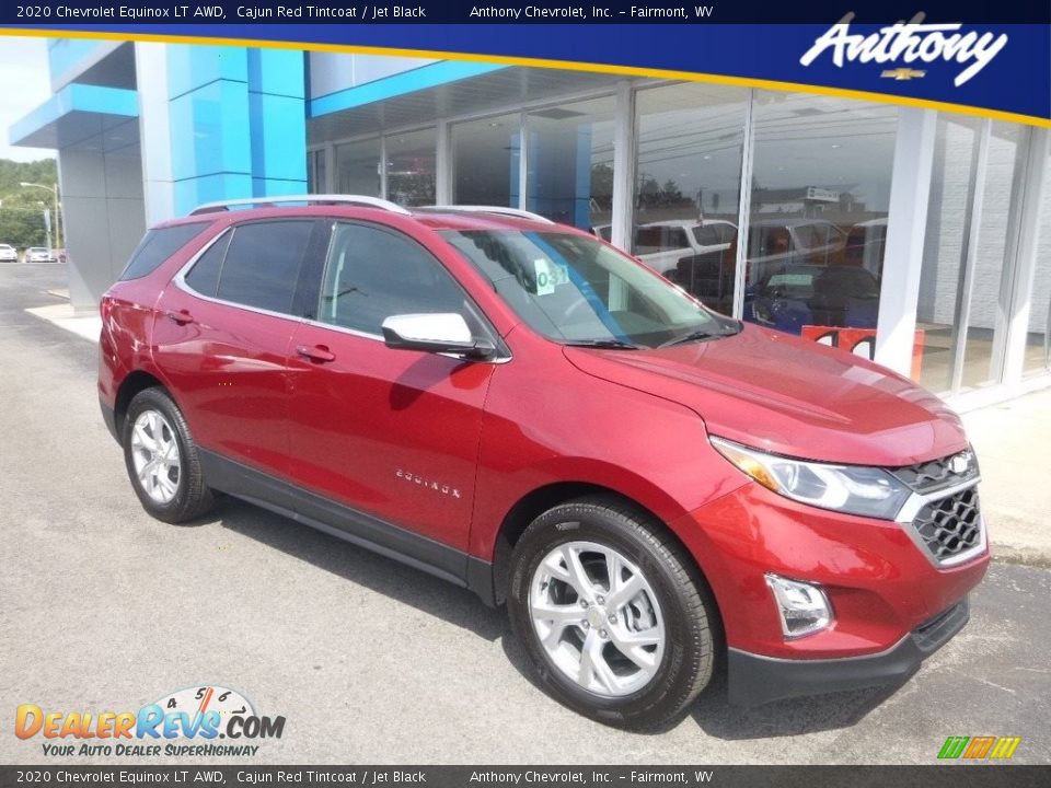 2020 Chevrolet Equinox LT AWD Cajun Red Tintcoat / Jet Black Photo #1