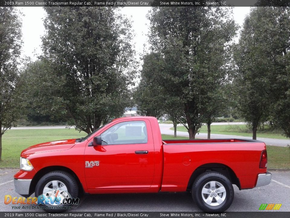 Flame Red 2019 Ram 1500 Classic Tradesman Regular Cab Photo #1