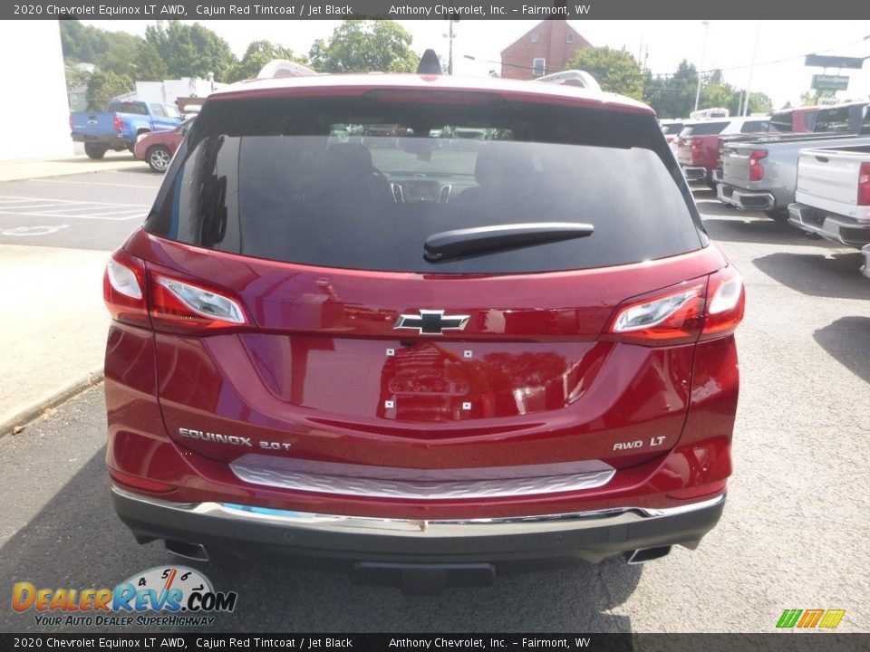 2020 Chevrolet Equinox LT AWD Cajun Red Tintcoat / Jet Black Photo #4