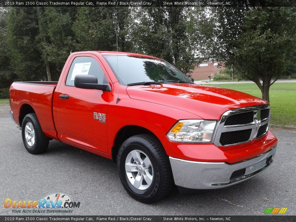 Flame Red 2019 Ram 1500 Classic Tradesman Regular Cab Photo #4