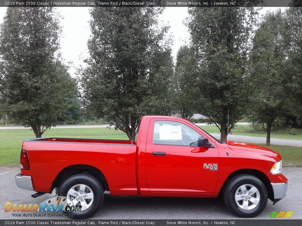 Flame Red 2019 Ram 1500 Classic Tradesman Regular Cab Photo #5