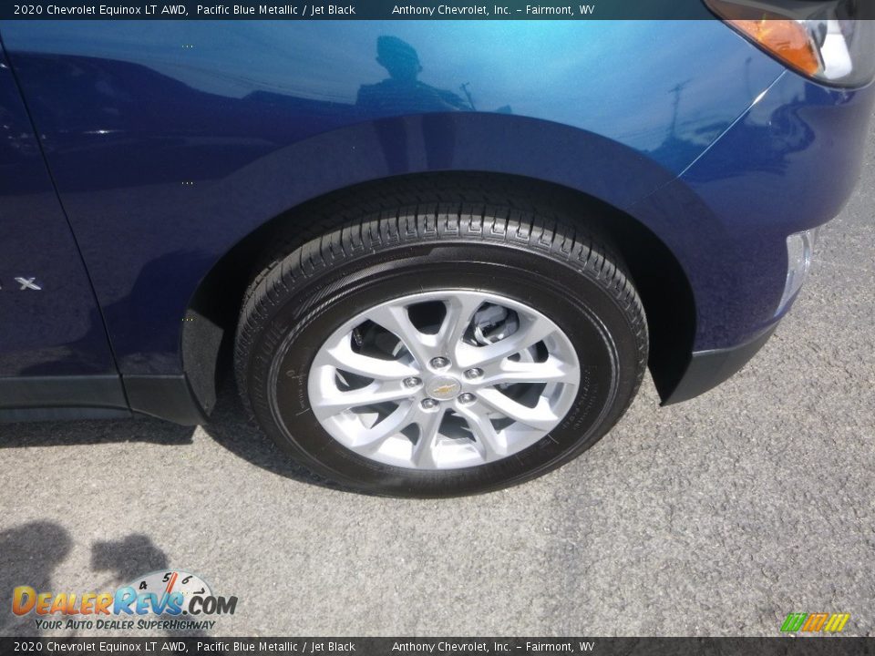 2020 Chevrolet Equinox LT AWD Pacific Blue Metallic / Jet Black Photo #2