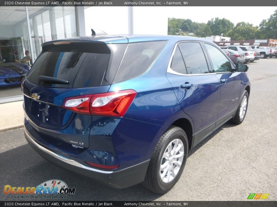 2020 Chevrolet Equinox LT AWD Pacific Blue Metallic / Jet Black Photo #6