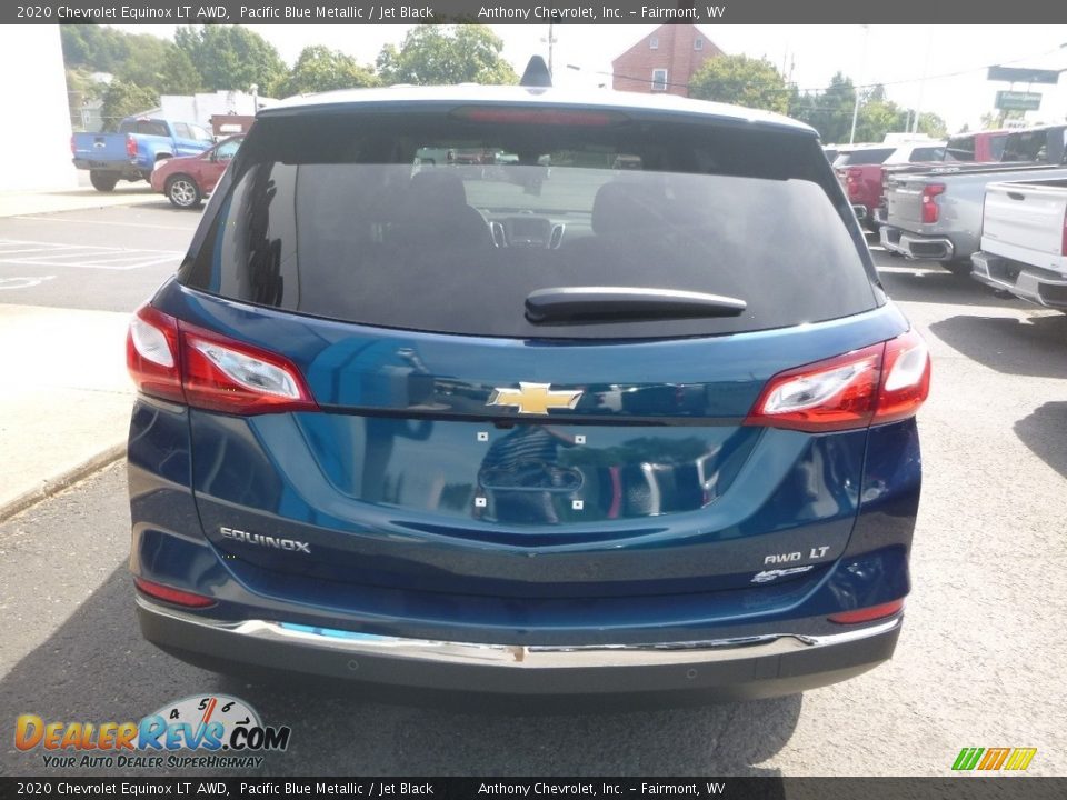 2020 Chevrolet Equinox LT AWD Pacific Blue Metallic / Jet Black Photo #7