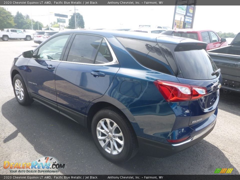 2020 Chevrolet Equinox LT AWD Pacific Blue Metallic / Jet Black Photo #8