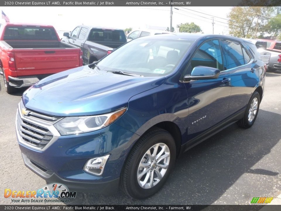 2020 Chevrolet Equinox LT AWD Pacific Blue Metallic / Jet Black Photo #9