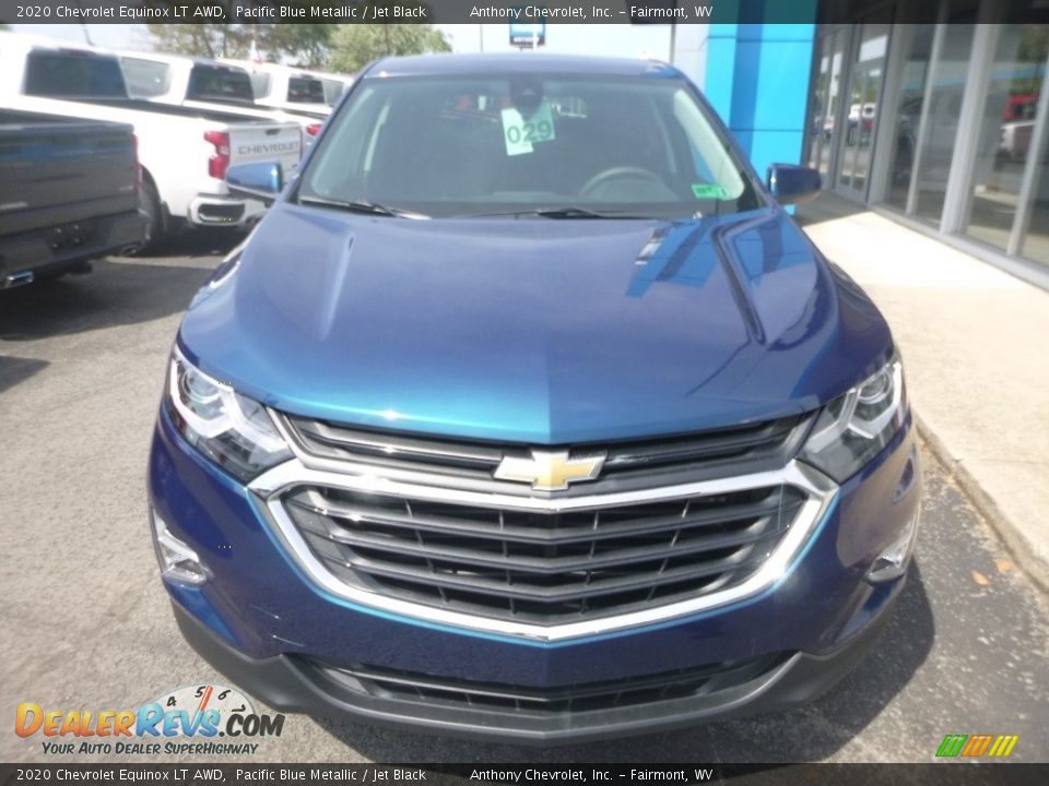 2020 Chevrolet Equinox LT AWD Pacific Blue Metallic / Jet Black Photo #10